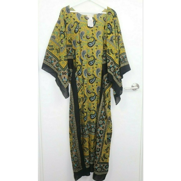 Free People Kimono Eternal Flame Maxi One Size - Picture 4 of 6